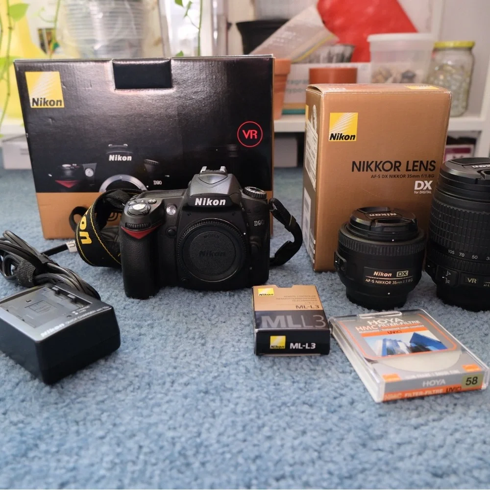 Nikon d90 camera